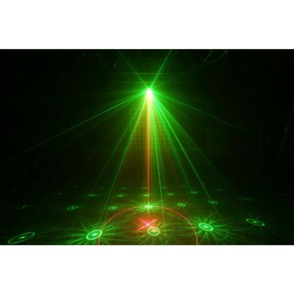 Beamz SURTUR-II Laser Light With Wash Dual Red and Green Multipoint - Image 5