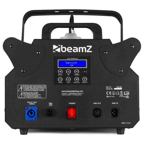 Beamz S3500 Smoke Machine 3500W with DMX - Image 4