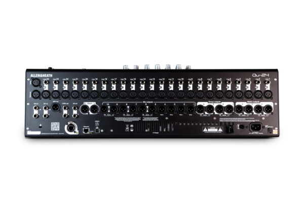 Allen & Heath QU-24C Qu Digital desk-top 24M/3S in, 6 subgroup, fully featured, moving fader standalone mixer - Image 3