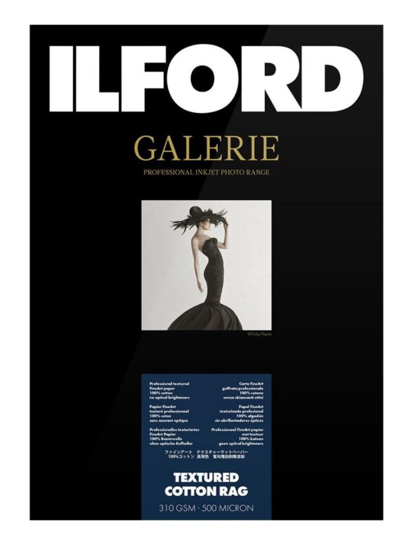 Ilford Galerie Textured Cotton Rag 5x7 (50 Sheets) 310 gsm