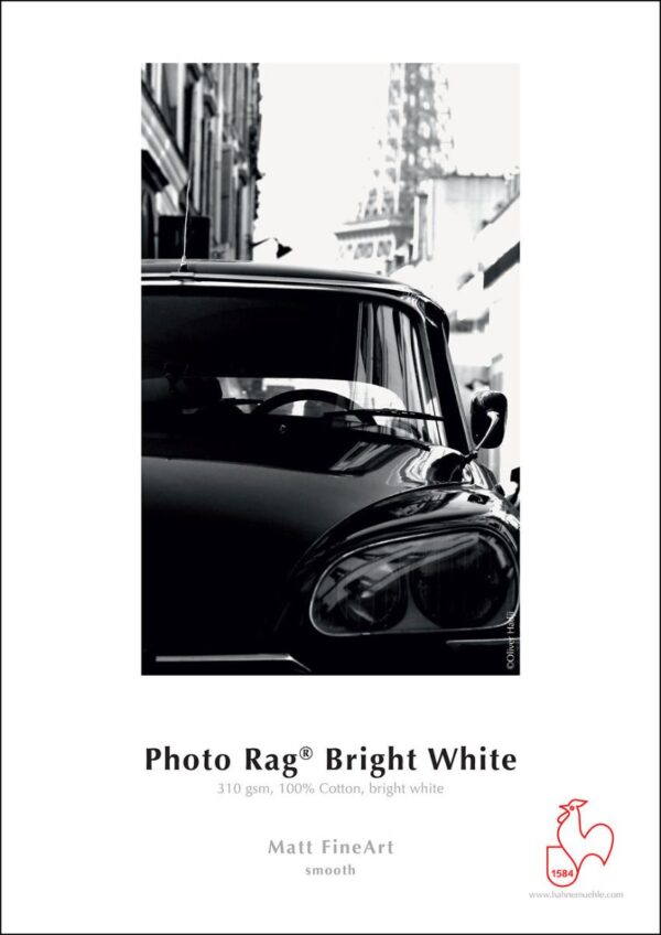 Hahnemuhle Photo Rag Bright White 310Gsm A3+ (25 Sheets)