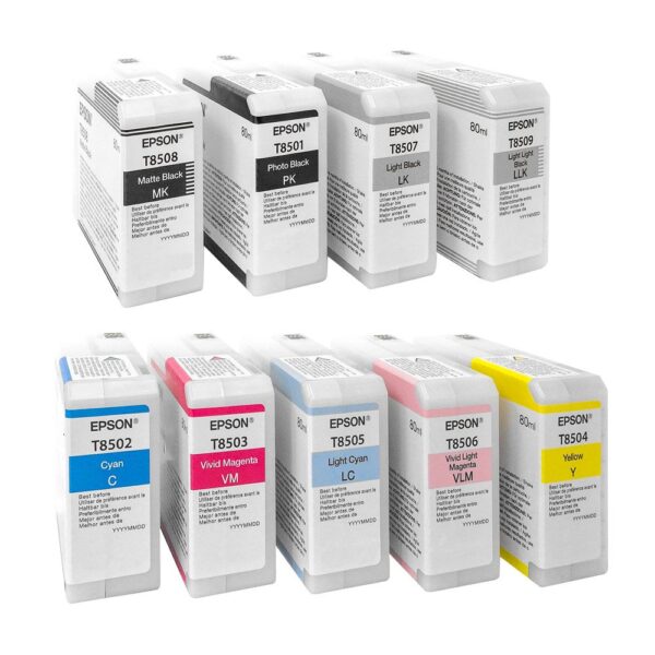 Epson P800 Full Ink Set - SAVE 10%