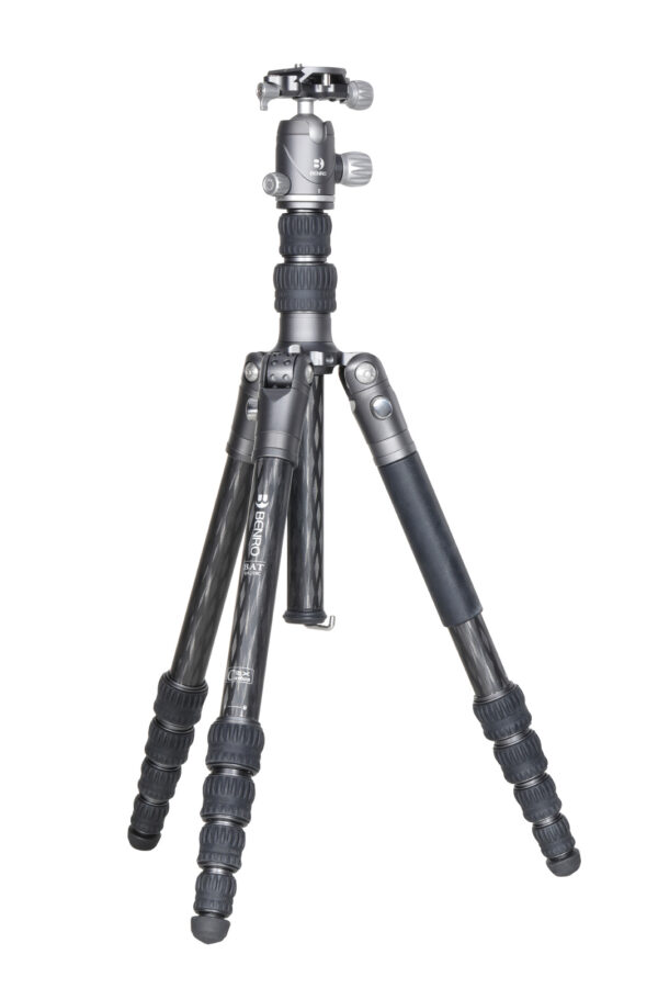 Benro Bat 15C with VX20 Ball Head, Carbon Fibre, 5 Section, Photo Tripod Kit