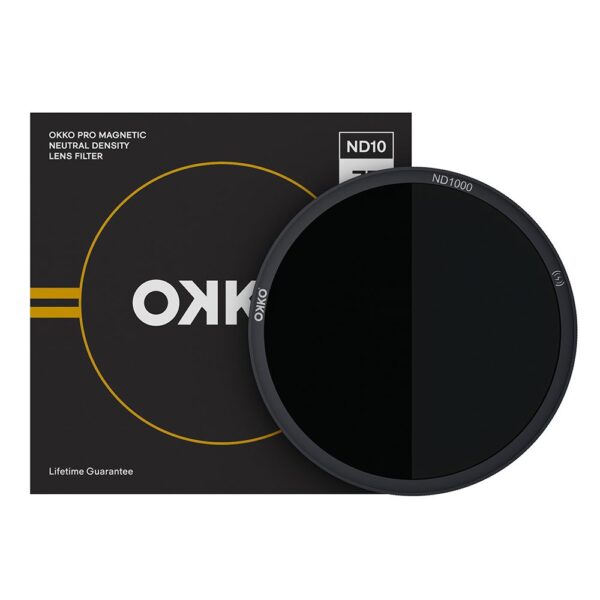 OKKO Magnetic Pro ND Neutral Density Filter 10 Stop 77mm