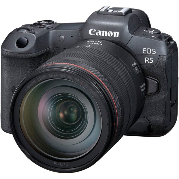 Canon R5PK Kit EOS R5 Mirrorless Camera with RF 24-105mm f/4L IS USM