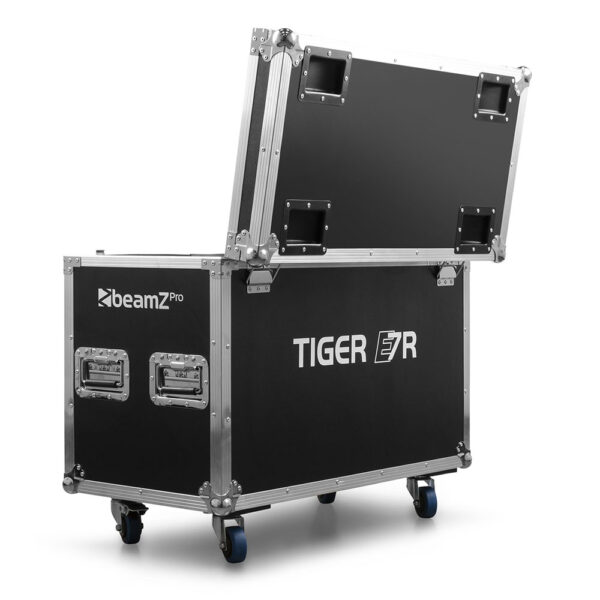 Beamz PRO Tiger E 7R MKIII Moving Head Pair with Flightcase