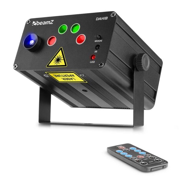 BeamZ Dahib Double RG Gobo Laser System with Blue LED - Image 5