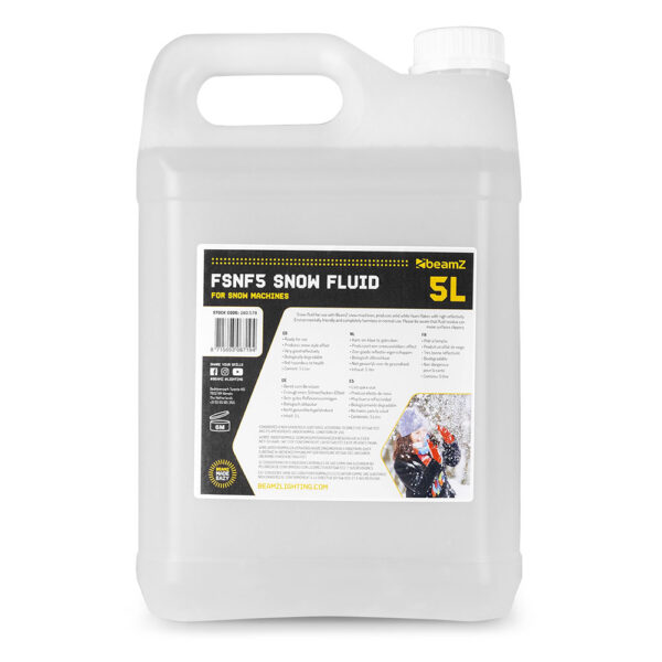 Beamz FSNF5 Snow Fluid - 5L