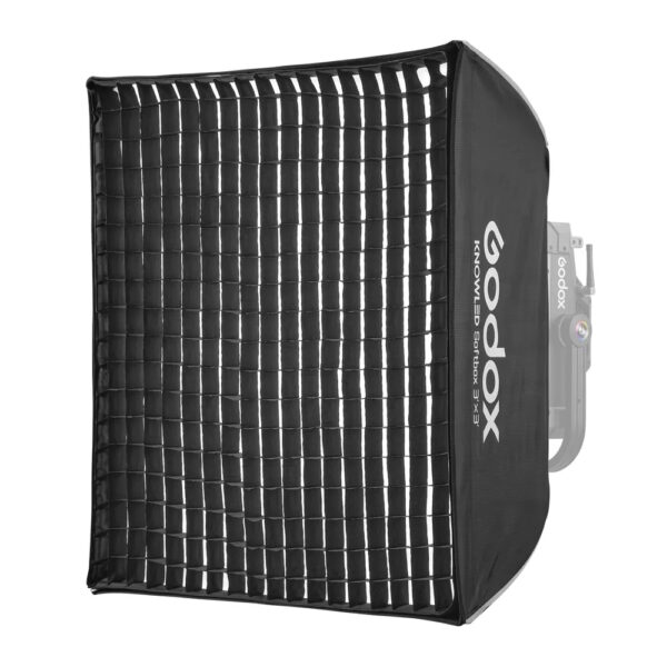 Godox KNOWLED P300R 1x1 RGB Panel Inc Case & Softbox - Image 4