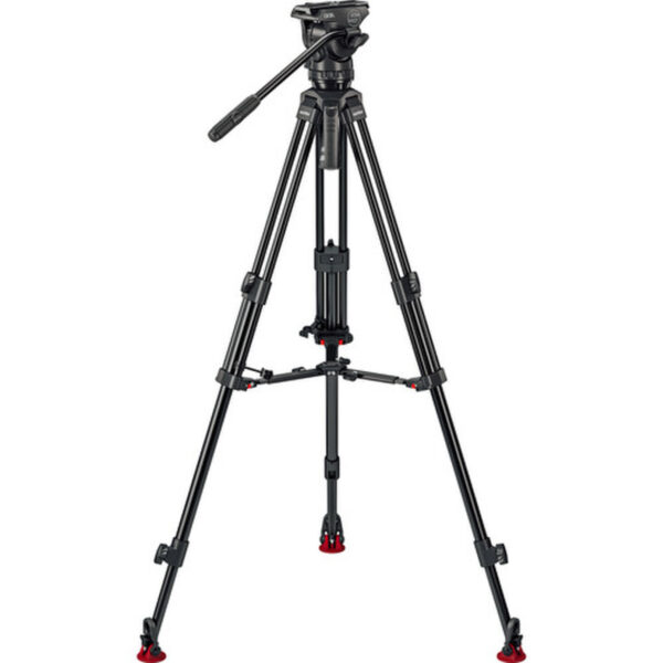 Sachtler 75/2 Mark II Aluminium Tripod System with Ace XL Head & Mid-Level Spreader - Image 5