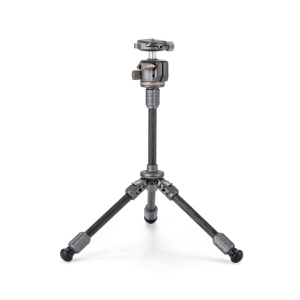 Tilta BT03E Tabletop Ball Head with 1-Stage Carbon Fiber Tripod Legs Extendable Edition - Image 3