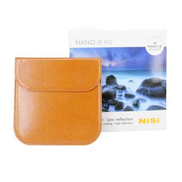 Nisi 100x100mm Nano IR Neutral Density filter - ND64 (1.8) - 6 Stop - Image 2