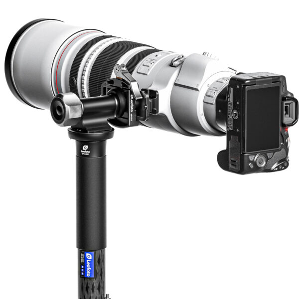 Leofoto MPG-01S Mini Monopod Gimbal with Lever Release Clamp - Image 4