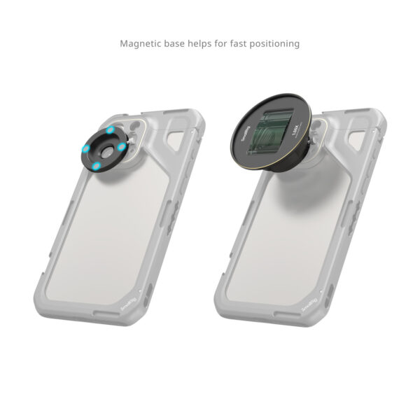 SmallRig 1.55x Anamorphic Lens for Mobile Phone (T-mount) 3578B - Image 2