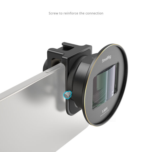 SmallRig 1.55x Anamorphic Lens for Mobile Phone (T-mount) 3578B - Image 4