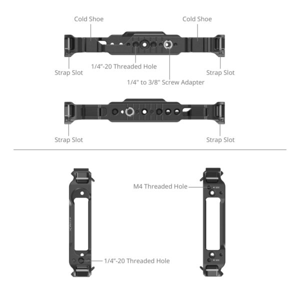 SmallRig Cage Kit for Atomos Ninja Series 3788B - Image 4