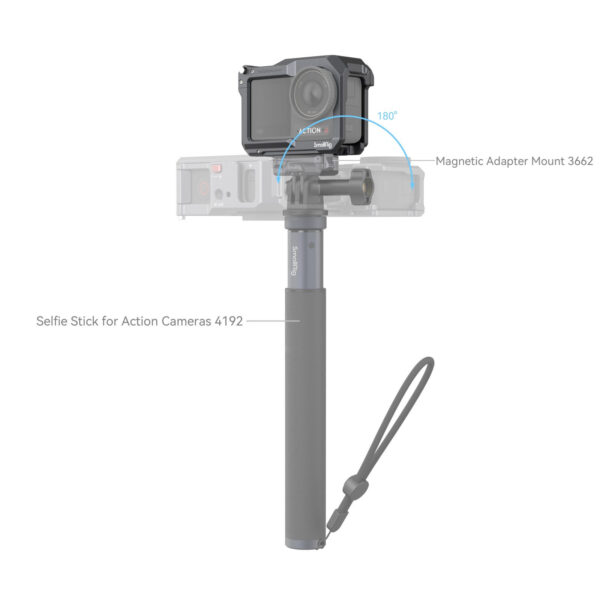 SmallRig Cage for DJI Osmo Action 4 / 3 4119C - Image 10