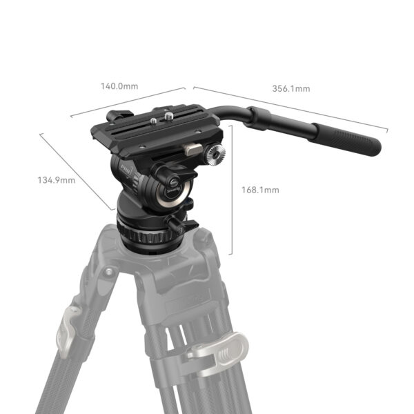 SmallRig Professional Fluid Head PH8 4287 - Image 4