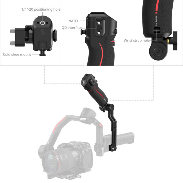 SmallRig Focus Control Sling Handle for DJI RS Series 4326 - Image 5