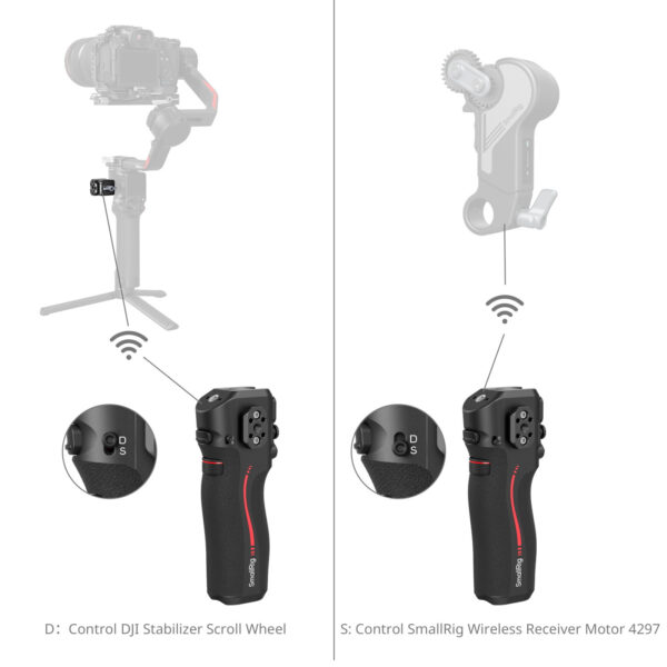 SmallRig Handle with Follow Focus for DJI RS Series 4329 - Image 6