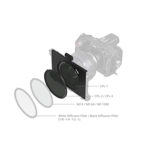 SmallRig Multifunctional VND Filter Tray Kit 4415 - Image 7