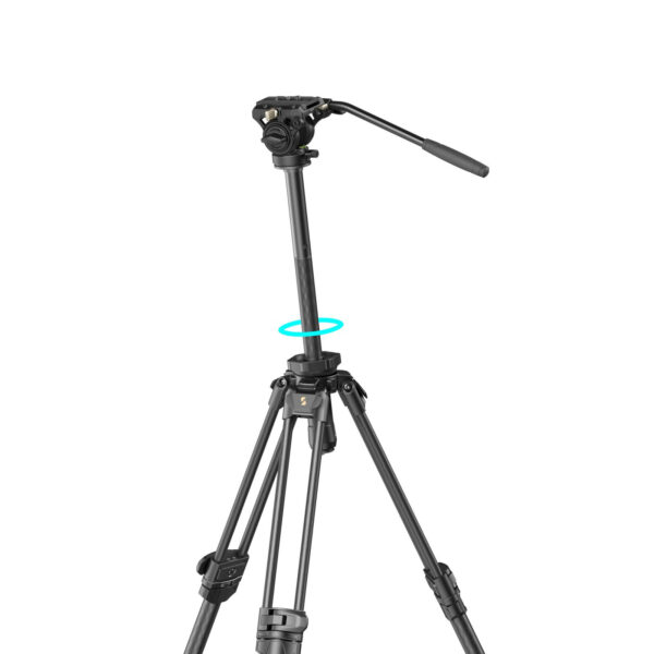 SmallRig Lightweight Video Carbon Fiber Tripod Kit AD-50 Pro 4420 - Image 6