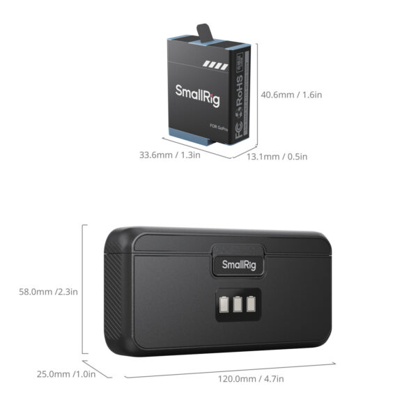 SmallRig GoPro Camera Battery Kit 4565 - Image 7