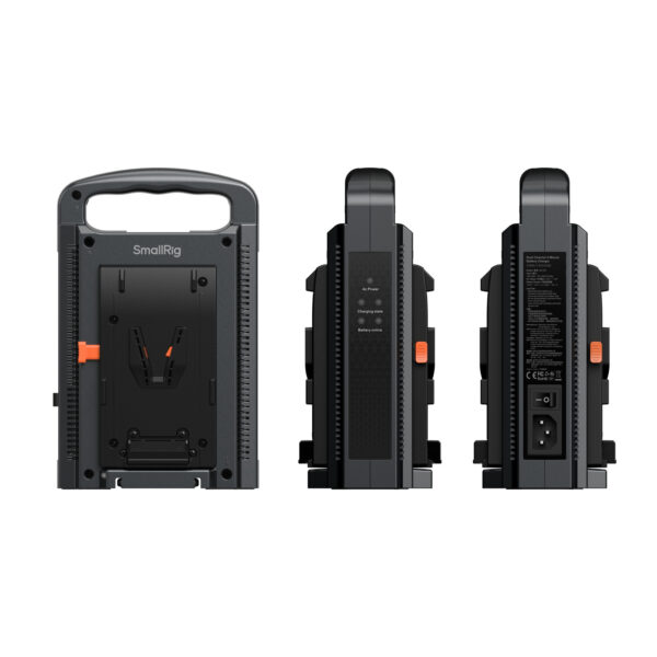 SmallRig Dual Channel V-Mount Battery Charger (European Standard) 4578 - Image 2