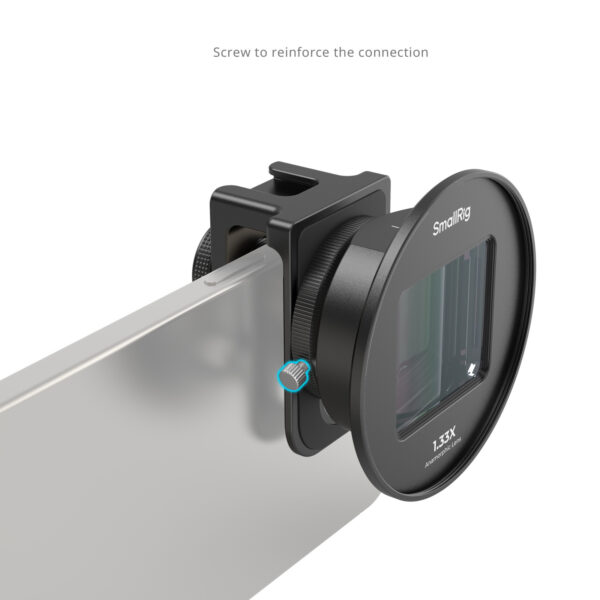 SmallRig 1.33x Anamorphic Lens for Mobile Phone (T-mount) 4590 - Image 4