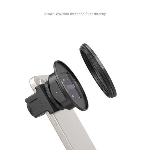 SmallRig 1.33x Anamorphic Lens for Mobile Phone (T-mount) 4590 - Image 5