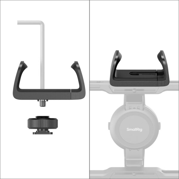 SmallRig Power Bank Clamp with Cold Shoe Mount 4600 - Image 4