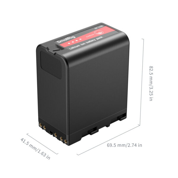 SmallRig BP-U60 Camcorder Battery 4670 - Image 4