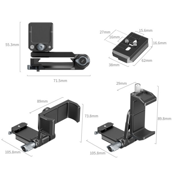 SmallRig Power Banks Mount Plate Kit for Mirrorless Cameras 4695 - Image 3