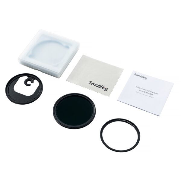 SmallRig Attachable VND Filter Kit ND2-ND32 (1-5 Stop) with M-mount Filter Adapter 67mm 4724 - Image 7