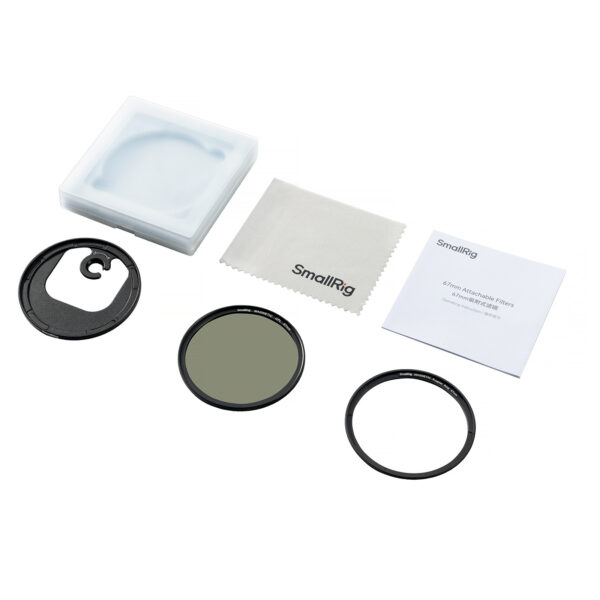 SmallRig Attachable CPL Filter with M-mount Filter Adapter (67mm) 4727 - Image 6