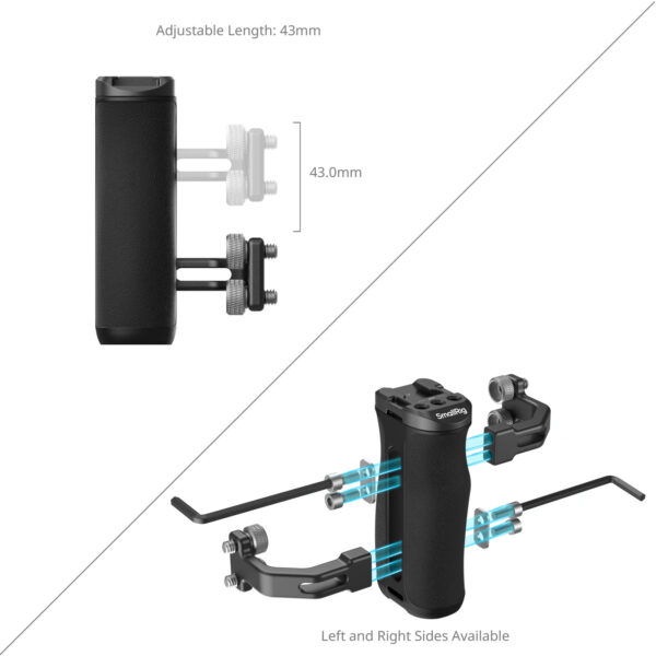 SmallRig mini Side Handle with 1/4" -20 Screws 4756 - Image 3