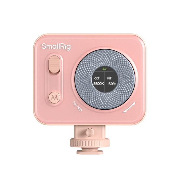 SmallRig Vibe P96 Pro mini LED Video Light  (Pink) 4786 - Image 2