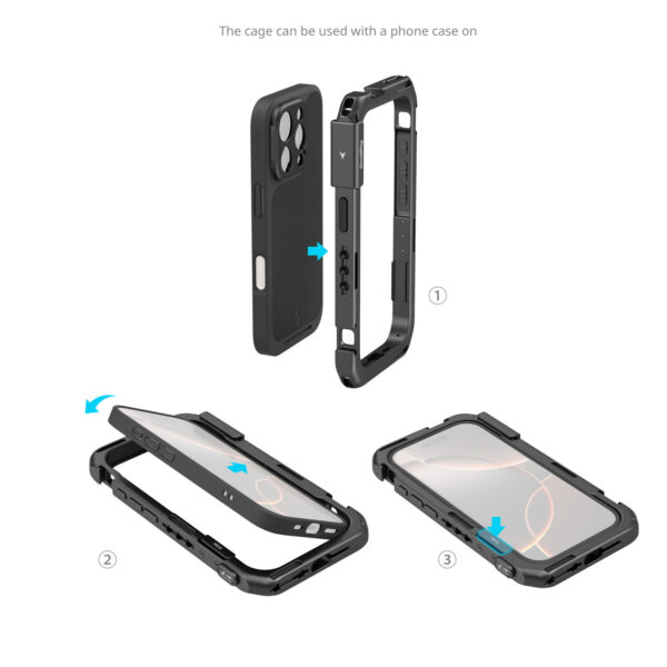 SmallRig Mobile Video Cage Flagship Edition for iPhone 16 Pro 4828 - Image 2