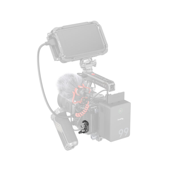 SmallRig USB-C&MULTI Cable Clamp for Sony FX3 / FX30 HawkLock Quick Release Cages 4829 - Image 5