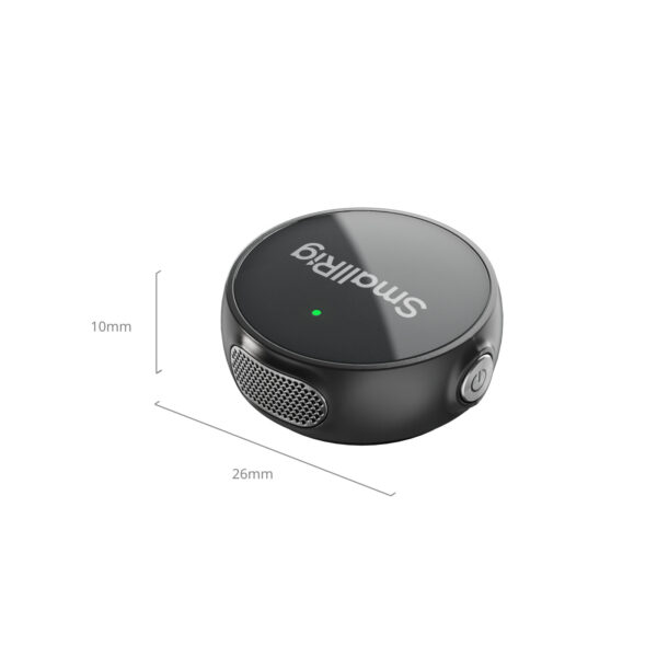 SmallRig S 60 Wireless Microphone (Black/ USB-C Version) 4934 - Image 4