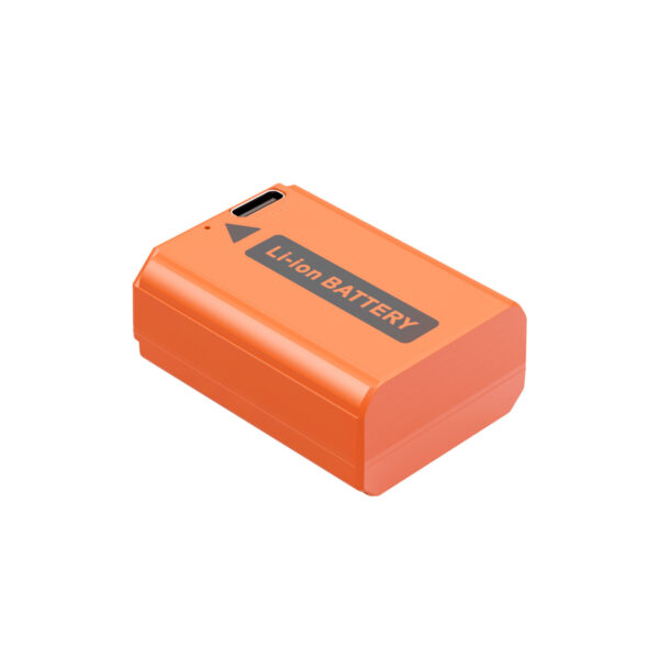 SmallRig NP-FW50 USB-C Rechargeable Camera Battery (Orange) 4965 - Image 3