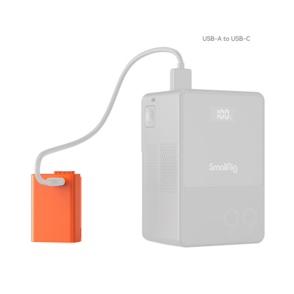 SmallRig EN-EL25 USB-C Rechargeable Camera Battery (Orange) 4967 - Image 7