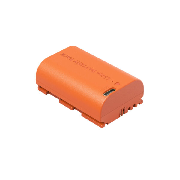 SmallRig LP-E6NH USB-C Rechargeable Camera Battery (Orange) 4968 - Image 2