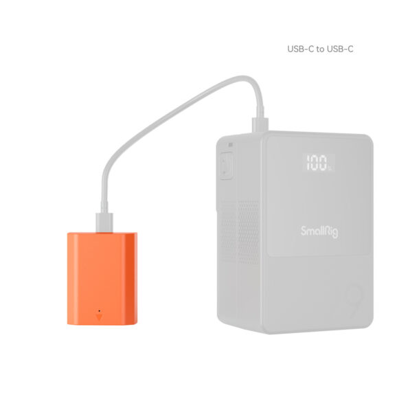 SmallRig NP-FZ100 USB-C Rechargeable Camera Battery (Orange) 4969 - Image 7