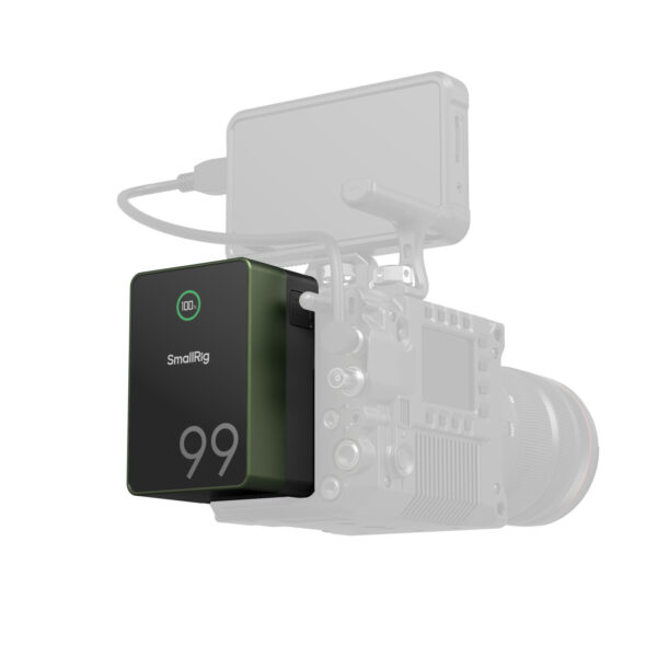 SmallRig VB99 Pro mini V Mount Battery (Green) 4974 - Image 3