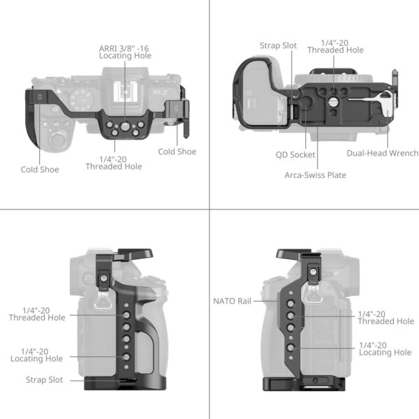 SmallRig Cage for Nikon Z50 II 4980 - Image 4