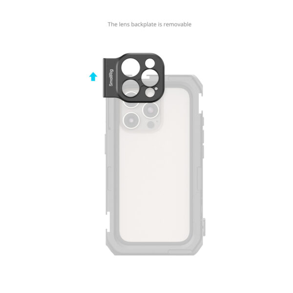 SmallRig 17mm Threaded Lens Backplate for iPhone 16 Series Cage 5009 - Image 2