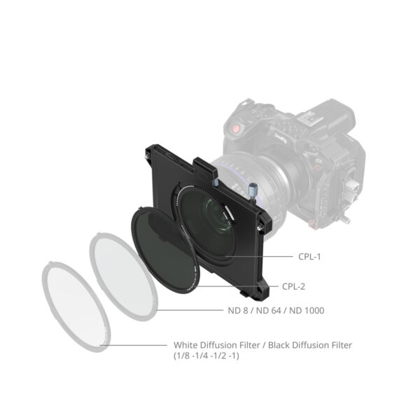 SmallRig Matte Box Kit With CPL&VND Filters 5011 - Image 5