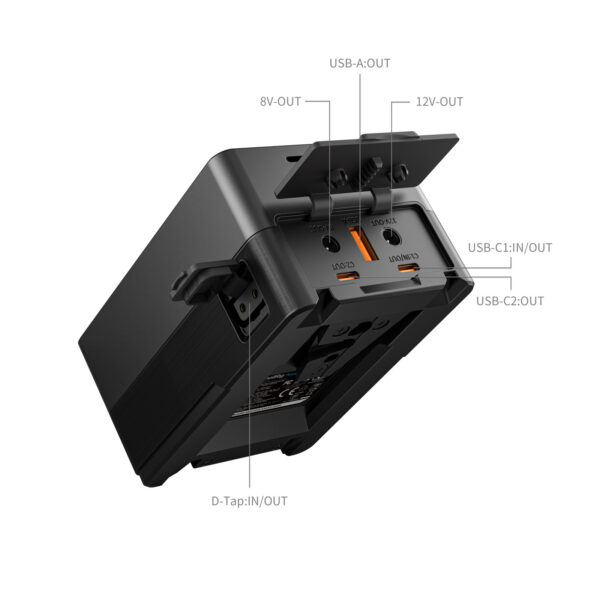 SmallRig VB99 Pro mini V Mount Battery (Kit) 5046 - Image 5