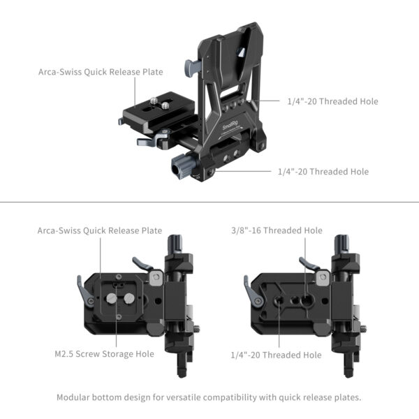 SmallRig VB99 Pro mini V Mount Battery (Kit) 5046 - Image 4